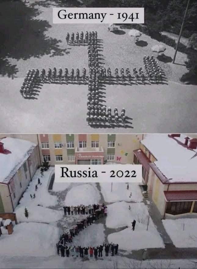 Alefreedom's tweet photo. Russia = NAZIstan #putin #PutinWarCriminal #нетвойне #Україна #WARINUKRAINE https://t.co/uesYomFPZs
