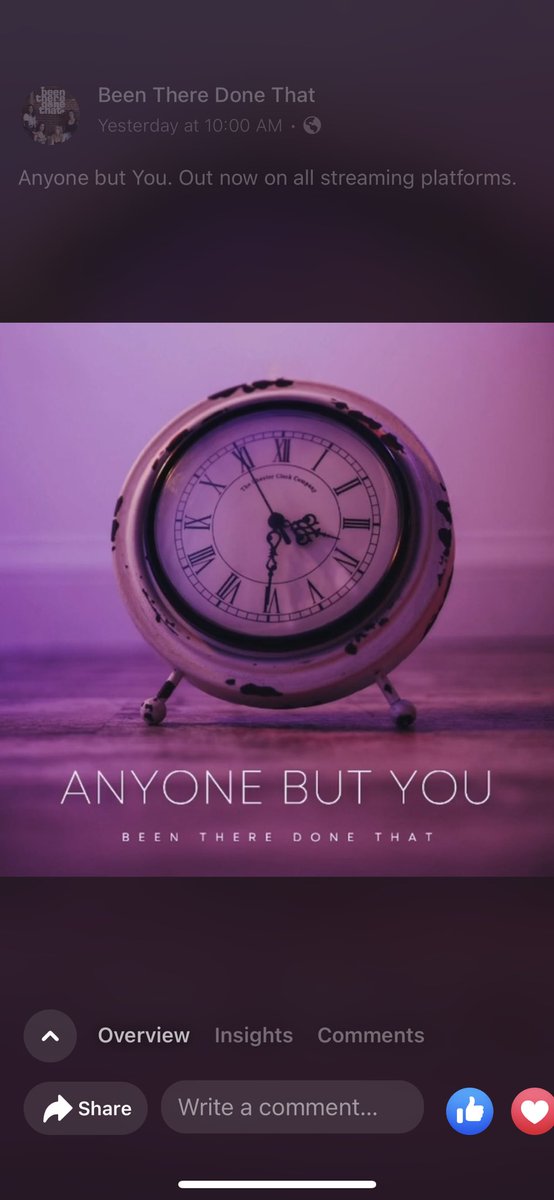 BTDT’s new single “ Anyone but You” is now out on all streaming platforms!