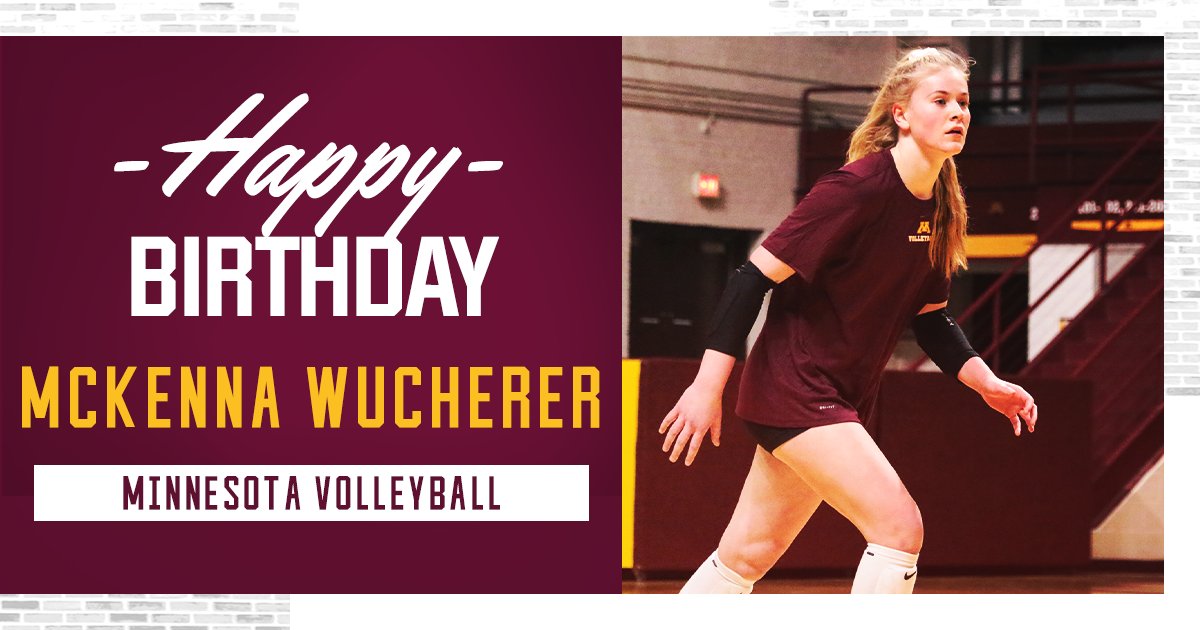 Happy Birthday to freshman outside <a href="/mckennawucherer/">Mckenna Wucherer</a>!

We hope you have a great day 🎂🎉