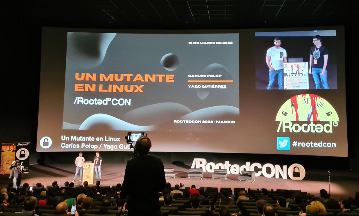 x0rPE's tweet photo. #rootedcon #watch4hack https://t.co/CI83BQ5O7B