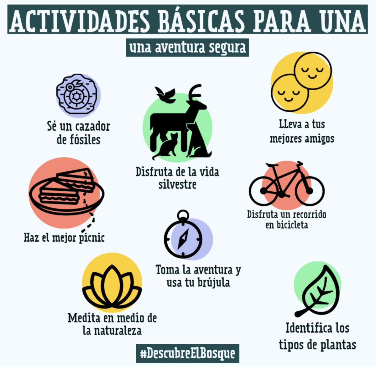 Se acerca el fin de semana y nosotros nos encargamos de hacerte una lista ✅ básica para que la aventura esté completamente asegurada 😌

¿Qué más agregarías? 💭 #VamosXAventuras