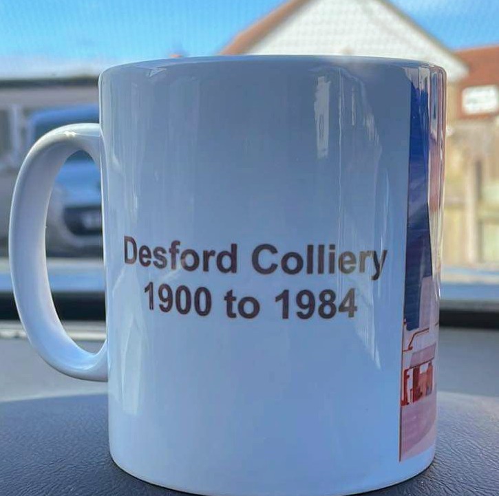 coalmininginle1's tweet photo. We just want to thank Dawn at @EythorneGroup for helping us with our new mugs... Desford Colliery mug will soon be available. #Collieries #mining #heritage https://t.co/E0DOMSBvCX