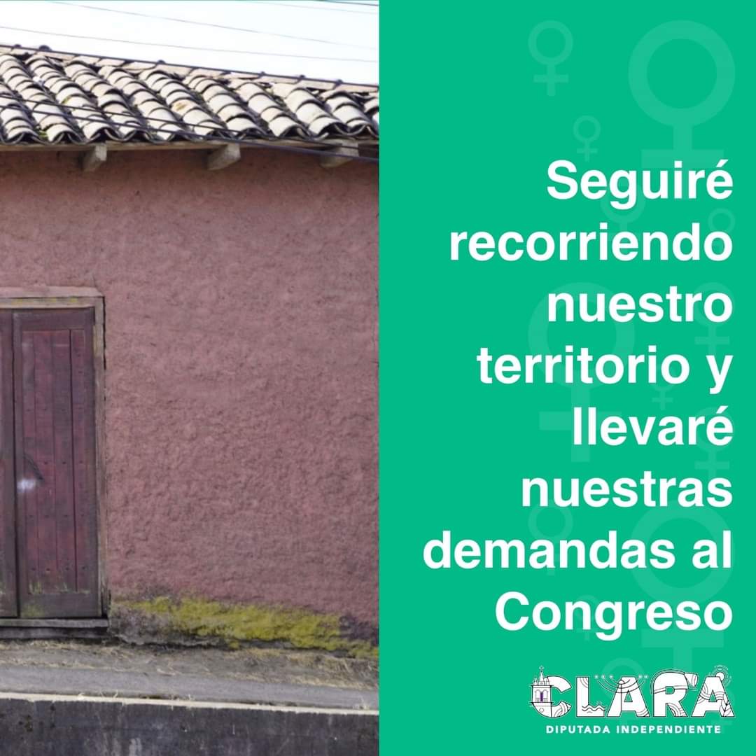 clara_sagardia's tweet photo. A pocas horas de llegar juntxs al #Congreso quiero agradecer a todxs por permitirme ser la voz del territorio. Mi compromiso estará con uds, seguiré recorriendo cada día las comunas de #Biobío, #Arauco y #Lota, y así poder representar las necesidades que tenemos. https://t.co/q3C19aEBXD