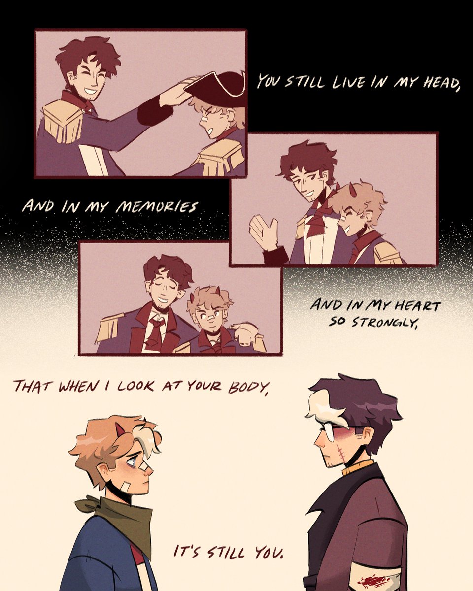 wolfhotels's tweet photo. i miss you more than anything
[1/3]
 #tommyinnitfanart  #wilbursootfanart #crimeboysfanart https://t.co/k9A4izmJqz