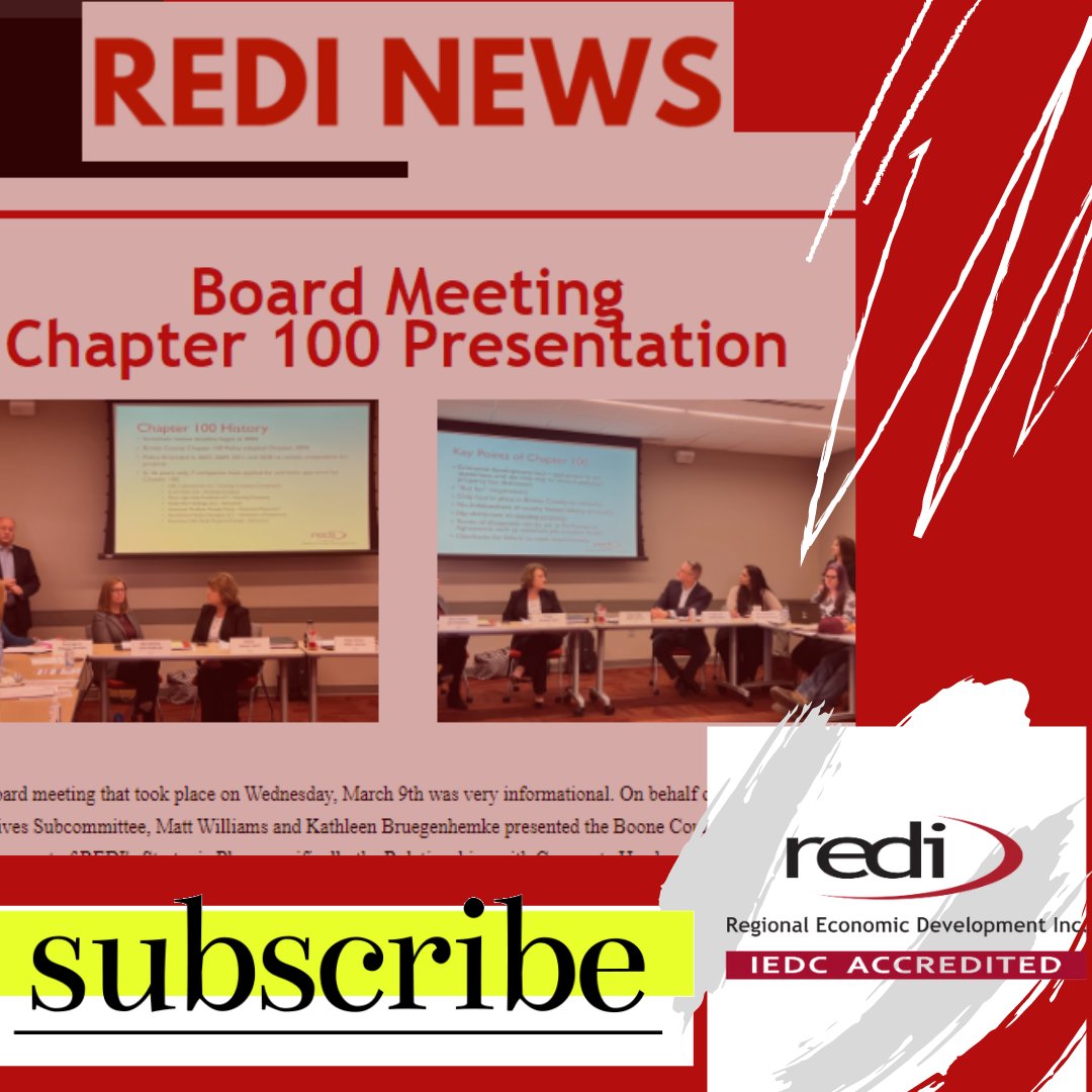 REDI Newslinks | March 10 Newsletter for you ✨ - mailchi.mp/como/newslinks… Chapter 100 | Hub Client Libby Martin | Showcase CoMo | Sirens Call Networking