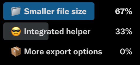 nukeneducation's tweet photo. Alrighty, we hear you loud and clear! We’ll get to work outsourcing features and compressing files 😎👍

Our goal is 8 MB or less! Thanks for participating in our #TwitterPoll. 

#webdevelopment #opensource #education #onlinelearning https://t.co/Fg6WPvWlcA