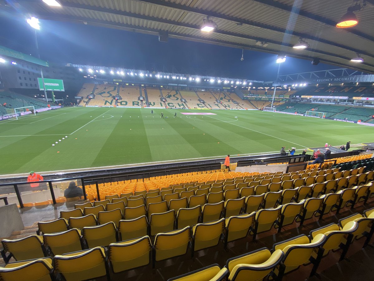michaeljbailey's tweet photo. Welcome to Carrow Road, where Norwich City - earlier this season labelled as a disgrace to the Premier League - host Chelsea. 

#NCFC #NORCHE https://t.co/d0TSnzIYPu