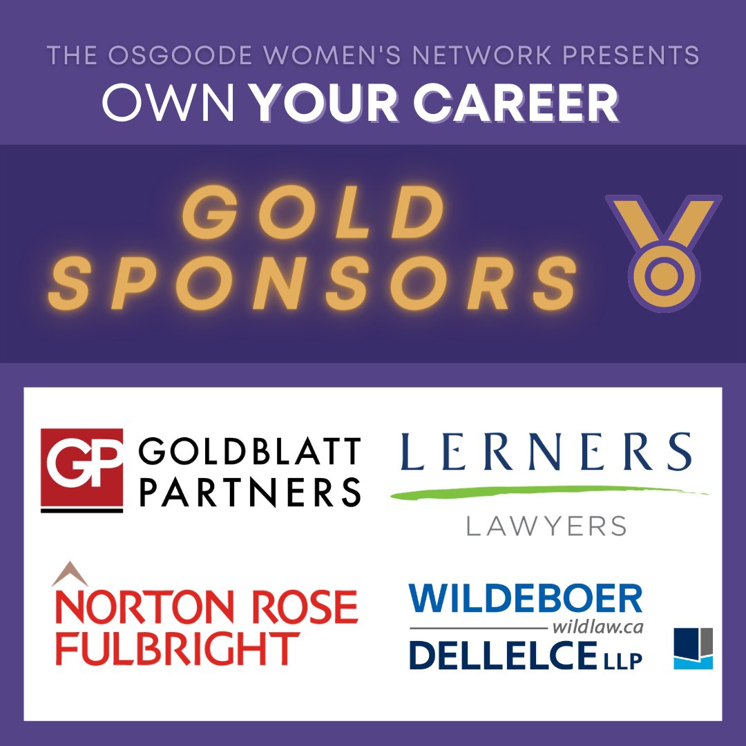 We can’t thank our sponsors enough for this year’s amazing OWN Your Career event! We would like to thank our GOLD level sponsors for their continued support of OWN Your Career and our charity partners.