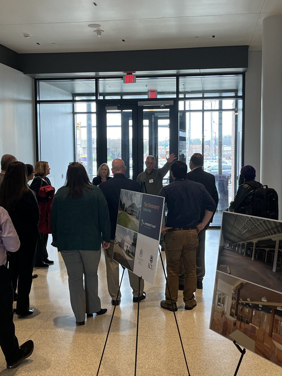 IntersectEast's tweet photo. Thanks to everyone who came to the Intersect East Economic Impact Event yesterday at @EastCarolina's New Life Sciences and Biotechnology Building! In case you missed it, the live stream is available to watch on our website. https://t.co/L3csd7WjHA

#IntersectEast https://t.co/0T4OIptOcH