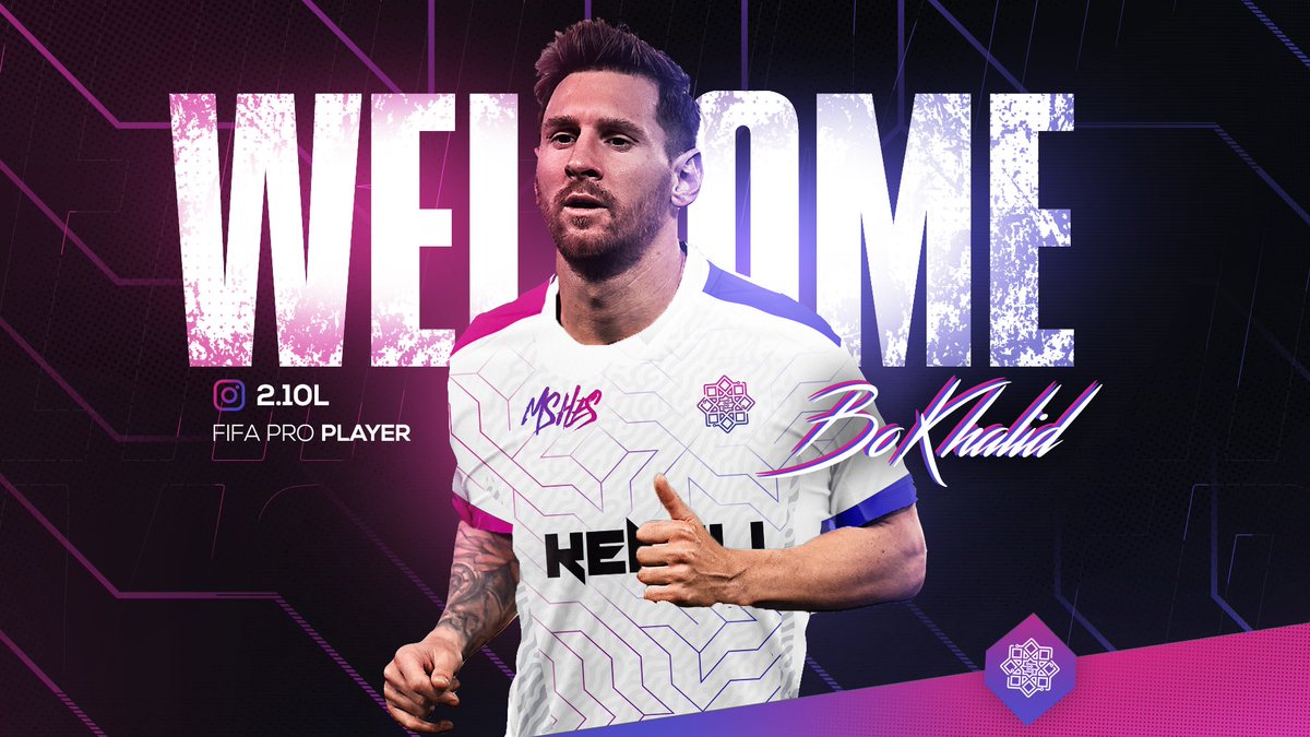 MsheirebE's tweet photo. We are happy to announce our newest Fifa player Abo Khalid
•
يسرنا ان نرحب بـ لاعب الفيفا ابو خالد ونتمنى له كامل التوفيق والنجاح 
•
#MSHES https://t.co/yXggEfZ70q