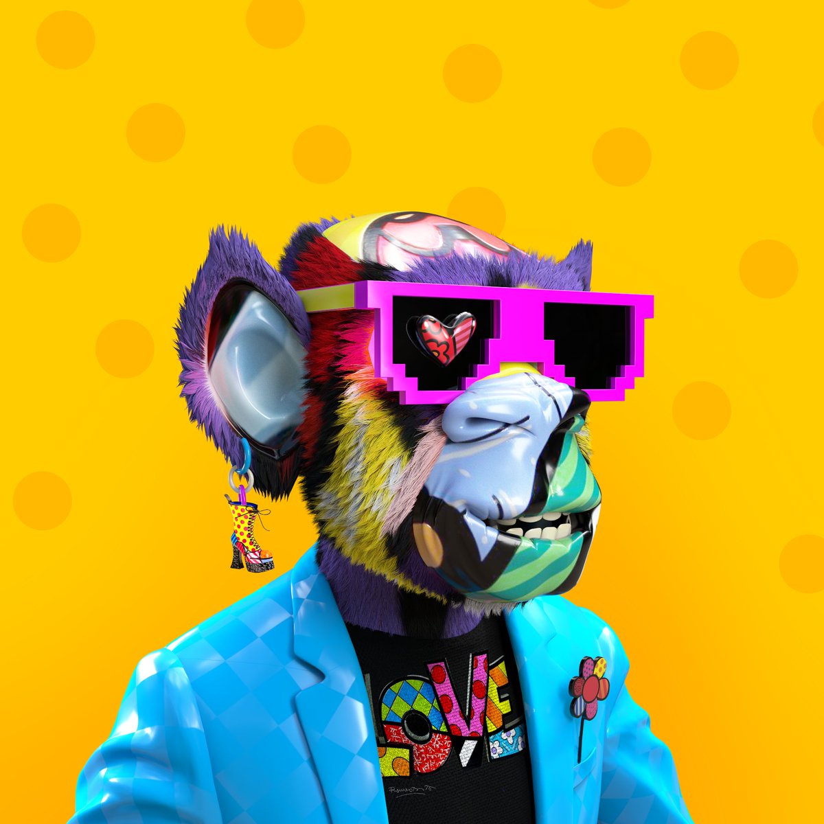 Honorary Ape #1 🦧

discord.gg/sagc

#SAGC #NFT #NFTCommunity #NFTs #NFTdrops #nftart #NFTCollection #Metaverse #3D #3dart