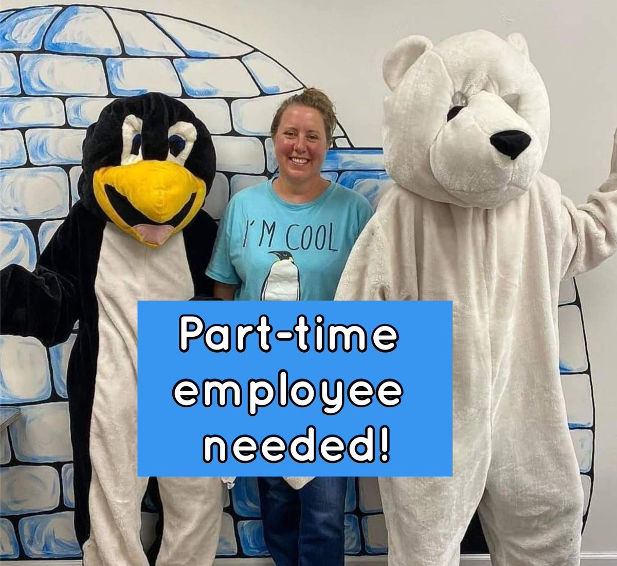 igloofyb's tweet photo. Are you looking for an afternoon part-time job at an amazingly yummy place? Contact us to join our Igloo gang!! 

#parttimedays #localbusiness #froyo #joinourgang https://t.co/4Mx8XnUtX6