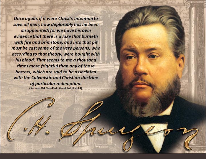 weecalvin1509's tweet photo. Let me be clear with this tweet. CH Spurgeon (nor indeed any uninspired man) is not my final authority. That said, I think he articulates the Bible truth re: those whose guilt was ACTUALLY borne away by Christ magnificently. Good straight Biblical teaching.  #ParticularRedemption https://t.co/HJaLNAqzhs