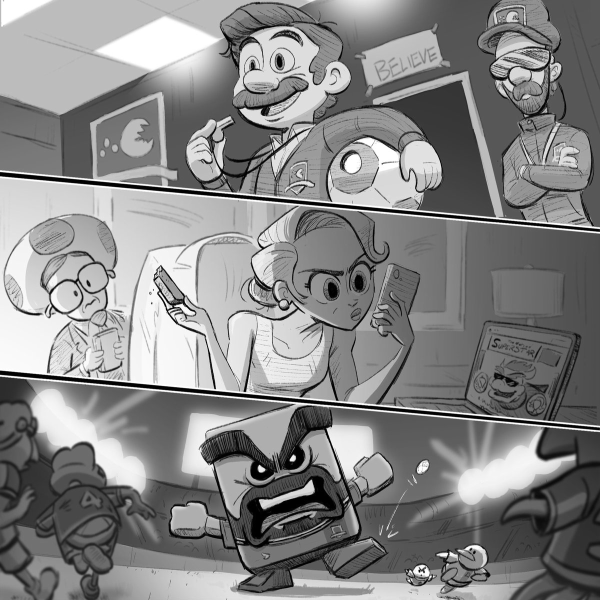 Happy #MAR10Day!
Can't believe we're getting another Mario Strikers this year! Lookin forward to that mustachioed man wholesomely coaching football all the way over in the United Mushroom Kingdom
#Mario #mar10 #MarioStrikers #tedlasso #mar10day2022