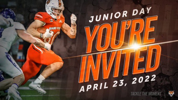 Thankful for an opportunity to check out Idaho State! @Coach_Hout