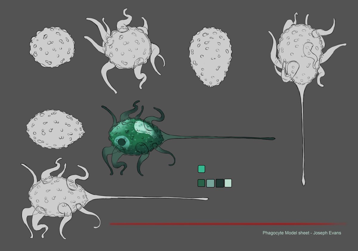 FreemanArt1's tweet photo. Forgot to upload this commission work I created. It's some concepts for an isometric tower defence game thats meant to be inside a body as it defends it's self against viruses and diseases. (Part 1/2)
#conceptart #DigitalArtist #creaturedesign #gameart https://t.co/5tEoVLnl3b