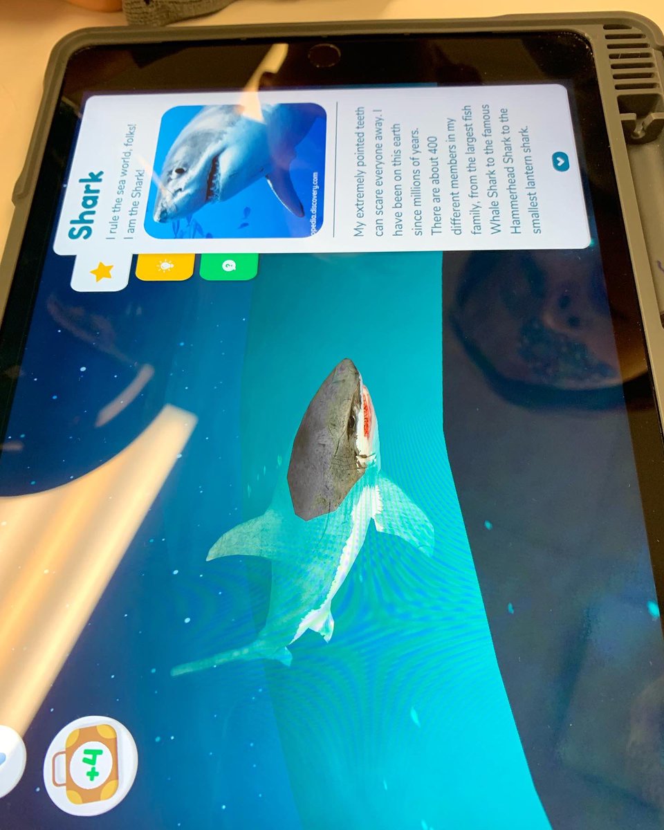 Our first graders are traveling the globe 🌏 using augmented reality with Orboot Earth! Their expressions were priceless! <a href="/CBElementary/">CB Elementary School</a> #BookswithBazemore #Fivestardifference