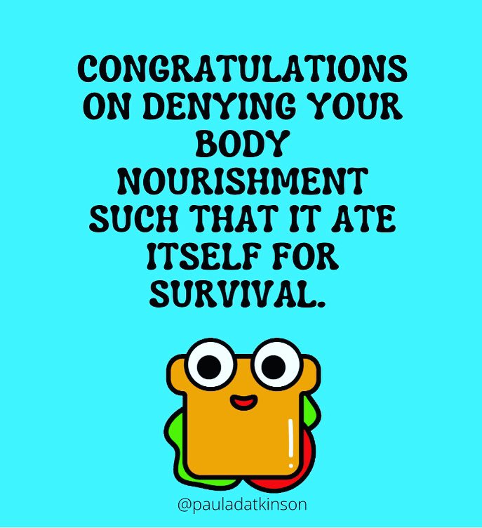 What I hear when folks compliment #weightloss. #therapist #edtherapist #fatacceptance #bodyjustice #fatliberation #fatpositive #bodypositive #bopo #bodyliberation #bodyneutrality #antidietrevolution #haes #healthateverysize #antidiet #riotsnotdiets #losehatenotweight #foodfreedom