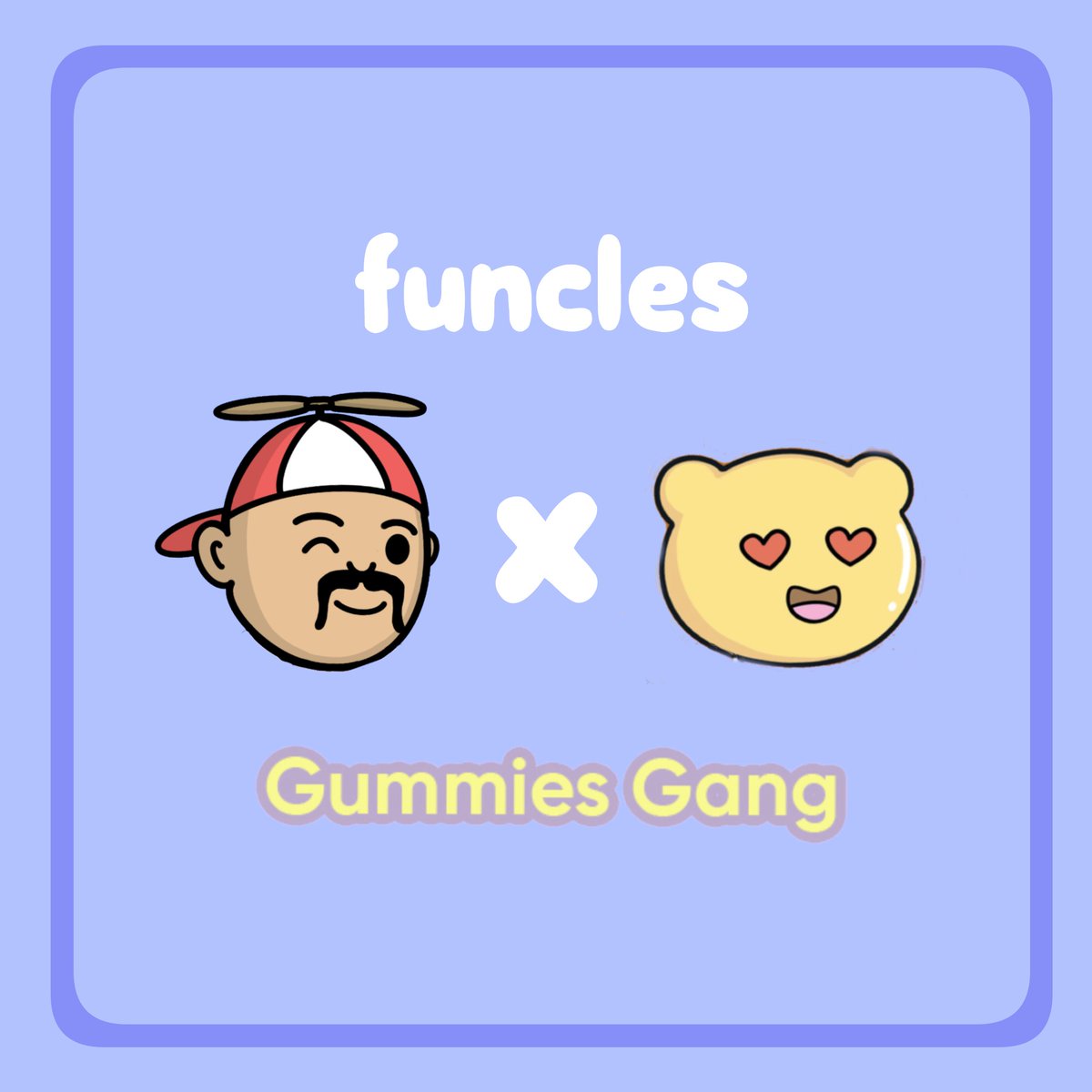 our frens have given us...

3 gummies gang allowlist!

to enter: 
- follow <a href="/funclesnft/">Funcles</a> &amp; <a href="/GummiesGangNFT/">Gummies Gang 🍭</a> 
- like, RT, &amp; tag 3 frens 
- tell us what candy/treat you ate growing up🍬