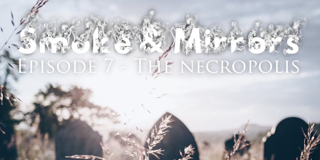 Hey. So umm... we apologize for kinda leaving the story hanging like that. We've been having meetings and working on a schedule for us that's going to be <a href="/TheHorrorCity/">Horror City Radio</a> one month then <a href="/SmokeNMirrorsAD/">Smoke & Mirrors | Audio Drama</a> the next.  So who's ready for episode 7 on May 1st?