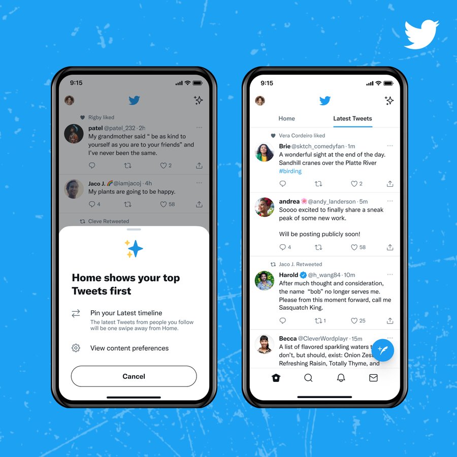 Twitter's latest update makes it easier to escape its recommendation algorithm (Update: Twitter removed it!) | TechCrunch