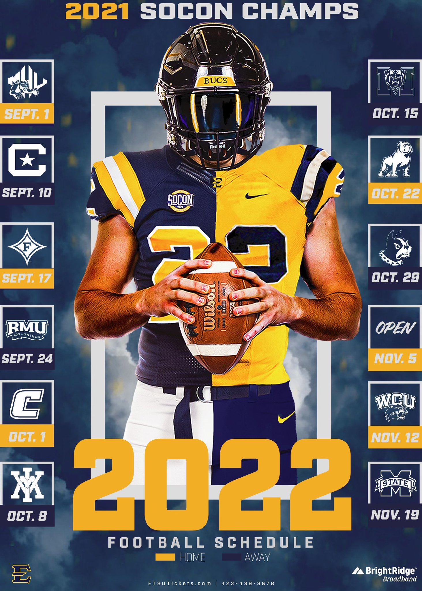 ETSU Football on Twitter "Ladies and gentlemen...the 2021 SoCon Champs