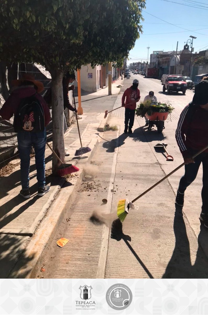 SMyPCTepeaca's tweet photo. #Informamos l A través de temas de salud, te informamos que se realizó jornada de limpia y poda en el área del mirador y el Parque Tepeyacatl, con el fin que al momento de tus visitas y actividades deportivas cuentes con espacios públicos más limpios y seguros. https://t.co/OBJNUZOvZj