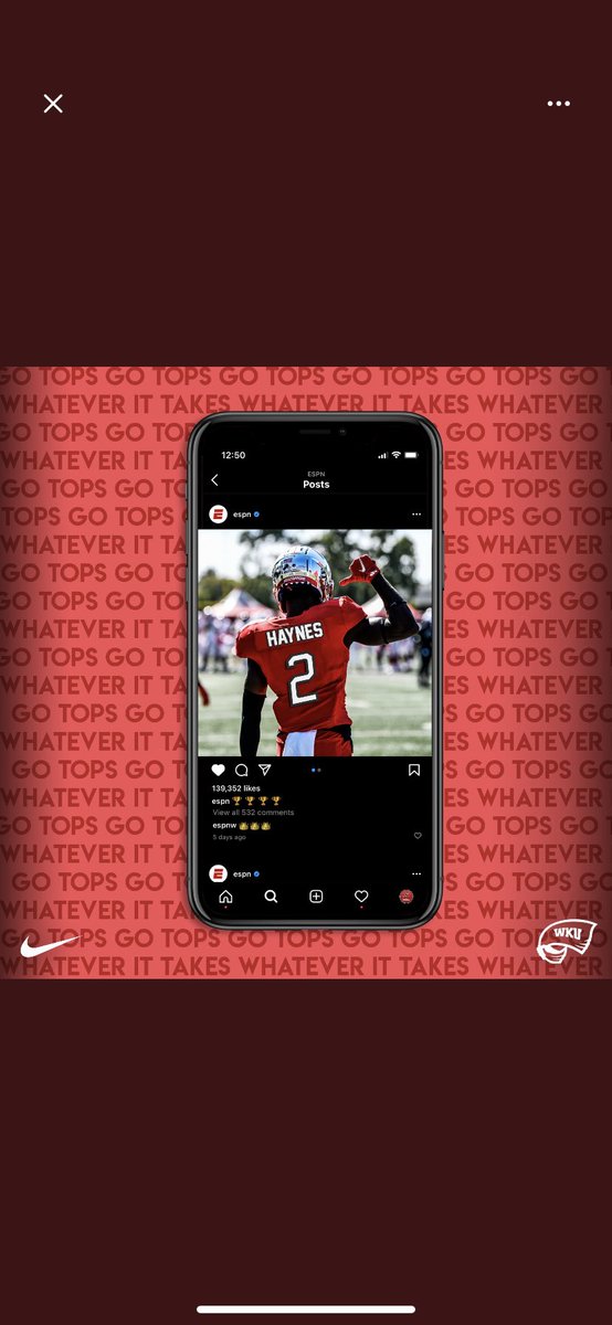 WKU showing love ❤️! <a href="/WKUFootball/">WKU Football</a> <a href="/WKURecruiting/">WKU Football Recruiting</a>