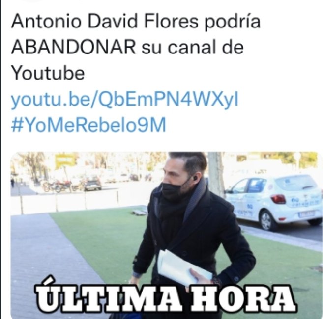 ANTONIO DAVID FLORES tweet media