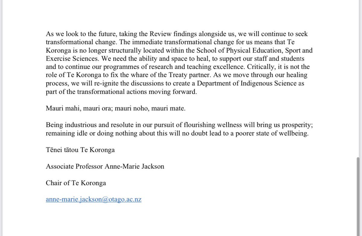 Tēnei tātou Te Koronga ✊🏽