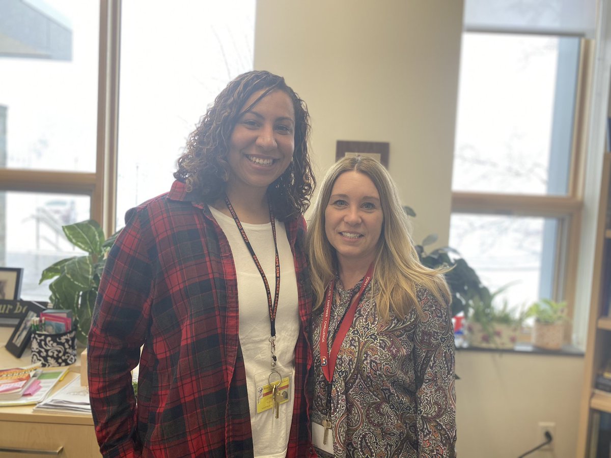 MrsDabek's tweet photo. We are so lucky to have Mrs. Plourde and Ms. McIver on our Mac team. As School Social Workers, they continually shine light into the lives our students and their families! Thank you! #MacArthurStrong #TimeToShine #SSWWeek2022 #BPatriotProud @BCSDMAPrincipal @BinghamtonCSD https://t.co/1oTkrAqsFE
