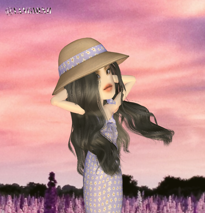 yangminjikuv_'s tweet photo. [🔮] Wow, it is BEAUTIFUL today!
Why does everything in this picture match? 😄

Thank you all for supporting me, I am only a model, with no agency yet, people love what I do! <3
ㅋㅋㅋ 
How are you?
😚
#model #yangminji #minji #mmd #kuv #mmdkuv #lavender #willowtree #beautiful !! https://t.co/T92m7son0S