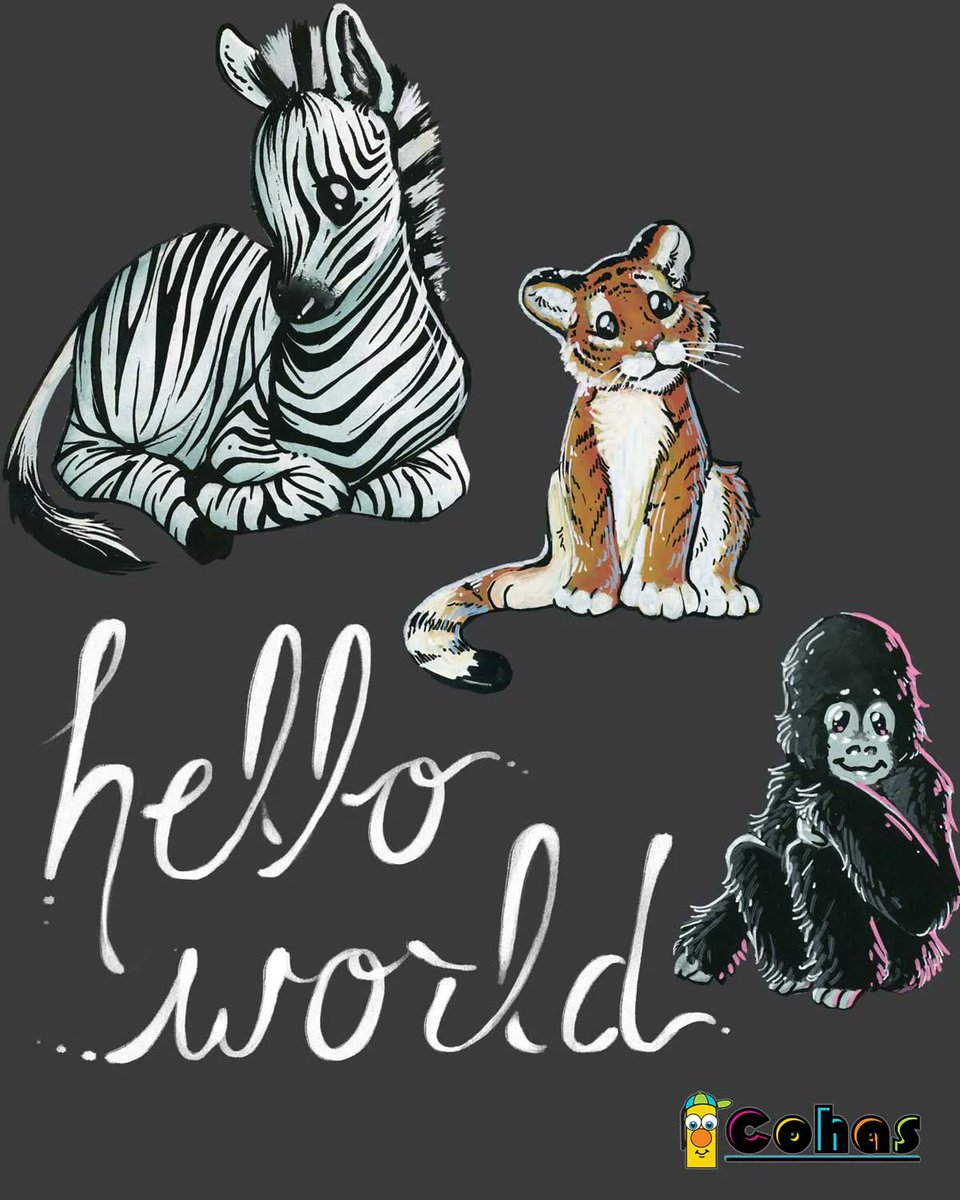 Cohas_Co's tweet photo. We have several customers that are #Zoos @sandiegozoo and the @LAzoo come to mind.  Now they do not order our Milestone Boards, they order our markers for use in the #zoo
We have talked about "My Day at the Zoo" Milestone #Chalkboards https://t.co/W3tasYrC3r
#Zebra #Gorilla #ape https://t.co/Ggl7B1U9mm