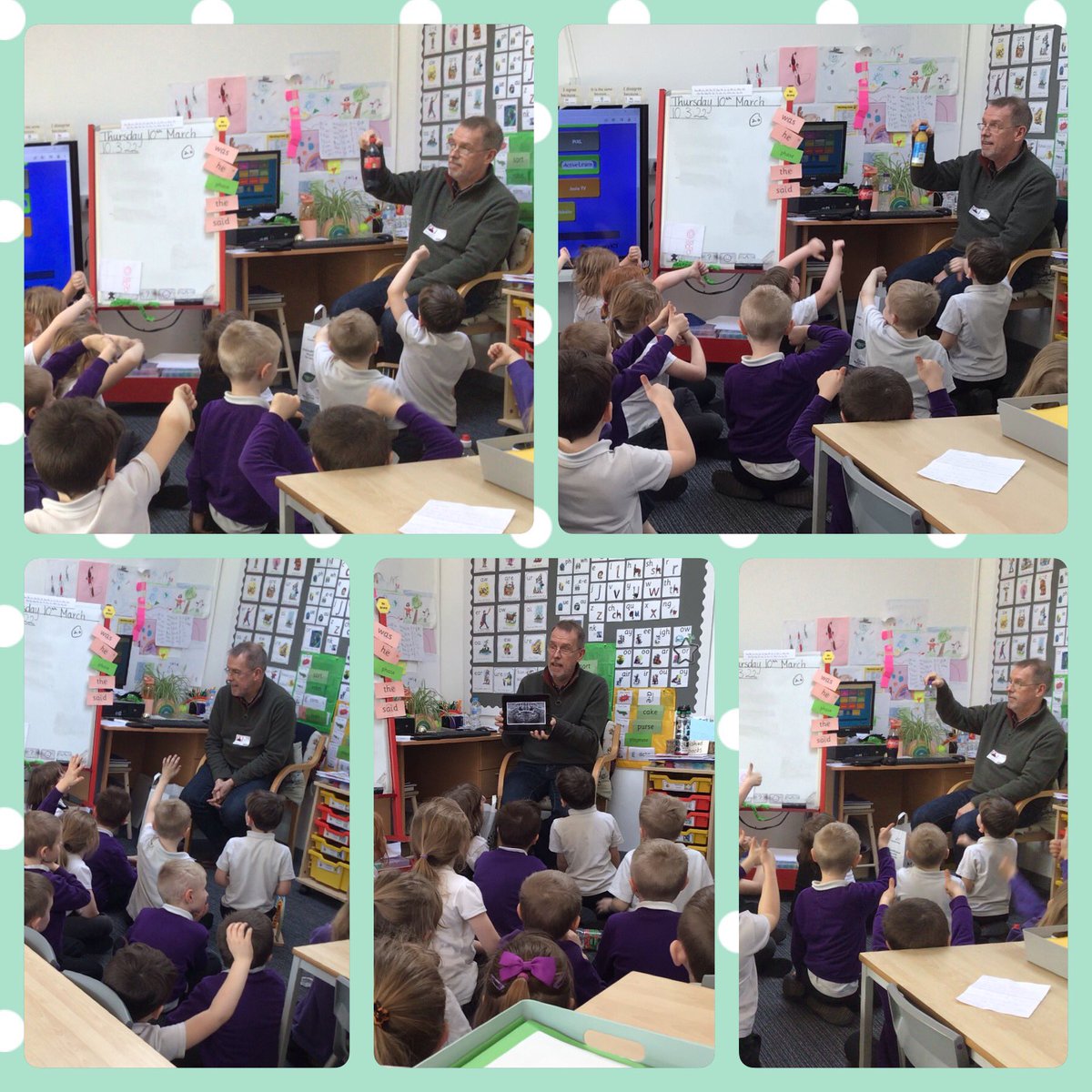 Becky_D87's tweet photo. We had a very special visitor in the Cheerful Cheetahs today…a dentist! The children enjoyed learning about dental health and got the opportunity to ask lots of questions #BeeyondBrilliant #becurious @LaceyFieldLouth https://t.co/MRrwsCNA9H