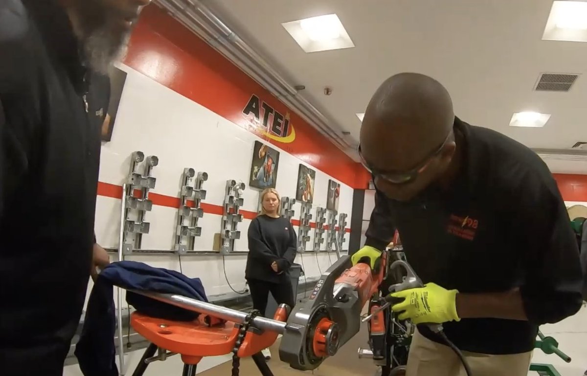 Check out this incredible story about VEEP graduate, John Nyongesa, who drove from Anchorage, Alaska to Philadelphia for a fresh start and to "live the dream." 6abc.cm/3ITgxjB #VEEP #etATraining in2veep.com <a href="/IBEW/">IBEW</a> <a href="/necanet/">NECA</a> <a href="/MilwaukeeTool/">Milwaukee Tool</a>