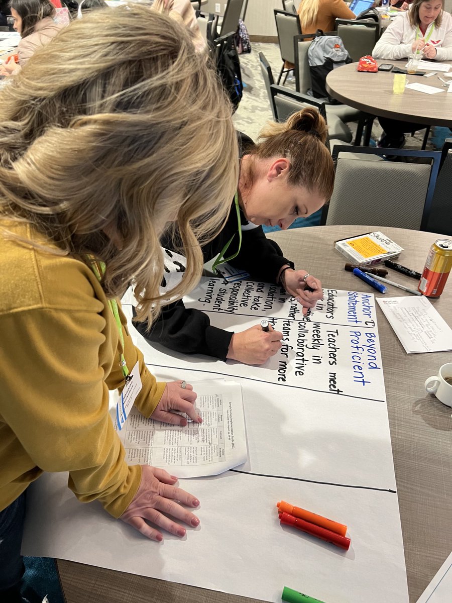 Getting into the work of #plc with ⁦@mjmaffoni64⁩   #ridingthewavetocollege