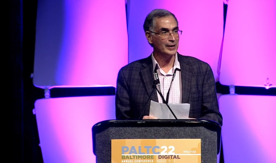 PALTmed | Post-Acute & Long-Term Care Medical Assn (@paltmed) on Twitter photo Dr. <a href="/karlsteinberg/">Karl Steinberg MD CMD HMDC (he/him)</a>, our outgoing AMDA President, addresses our #PALTC22 attendees. He says it's "great to see your faces (or half your faces)"😀 Dr. <a href="/karlsteinberg/">Karl Steinberg MD CMD HMDC (he/him)</a>, our outgoing AMDA President, addresses our #PALTC22 attendees. He says it's "great to see your faces (or half your faces)"😀