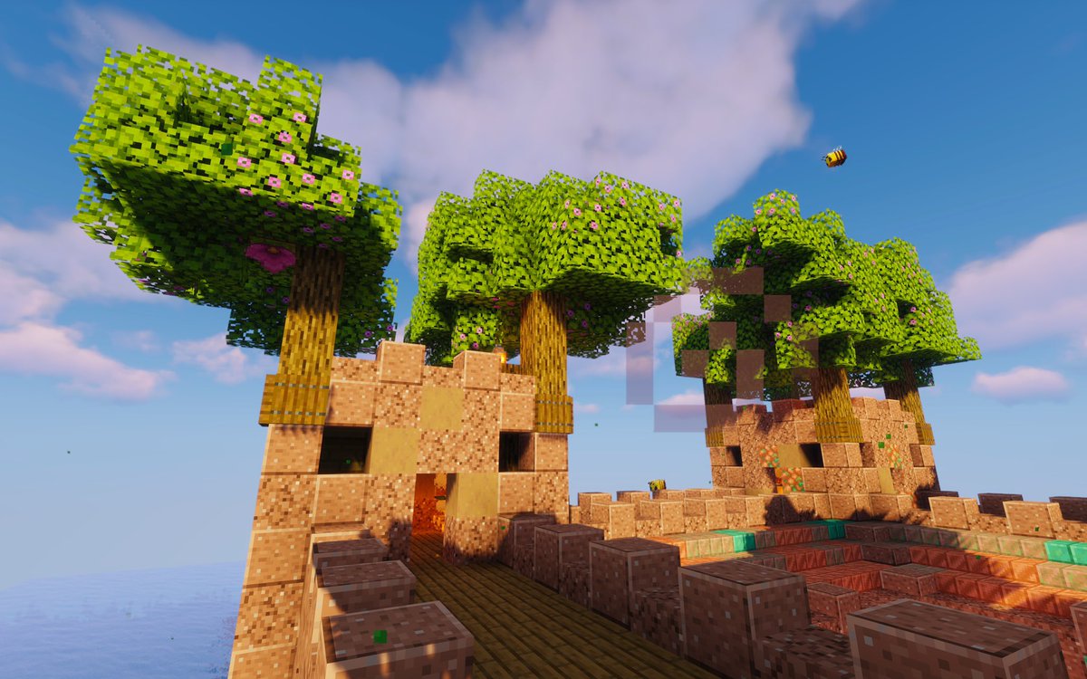 !!!!!!! Finally downloaded shaders and took some pics of my castle (still a work in progress) and I am OBSESSED. Might even tweet a full tour once I’m done building it