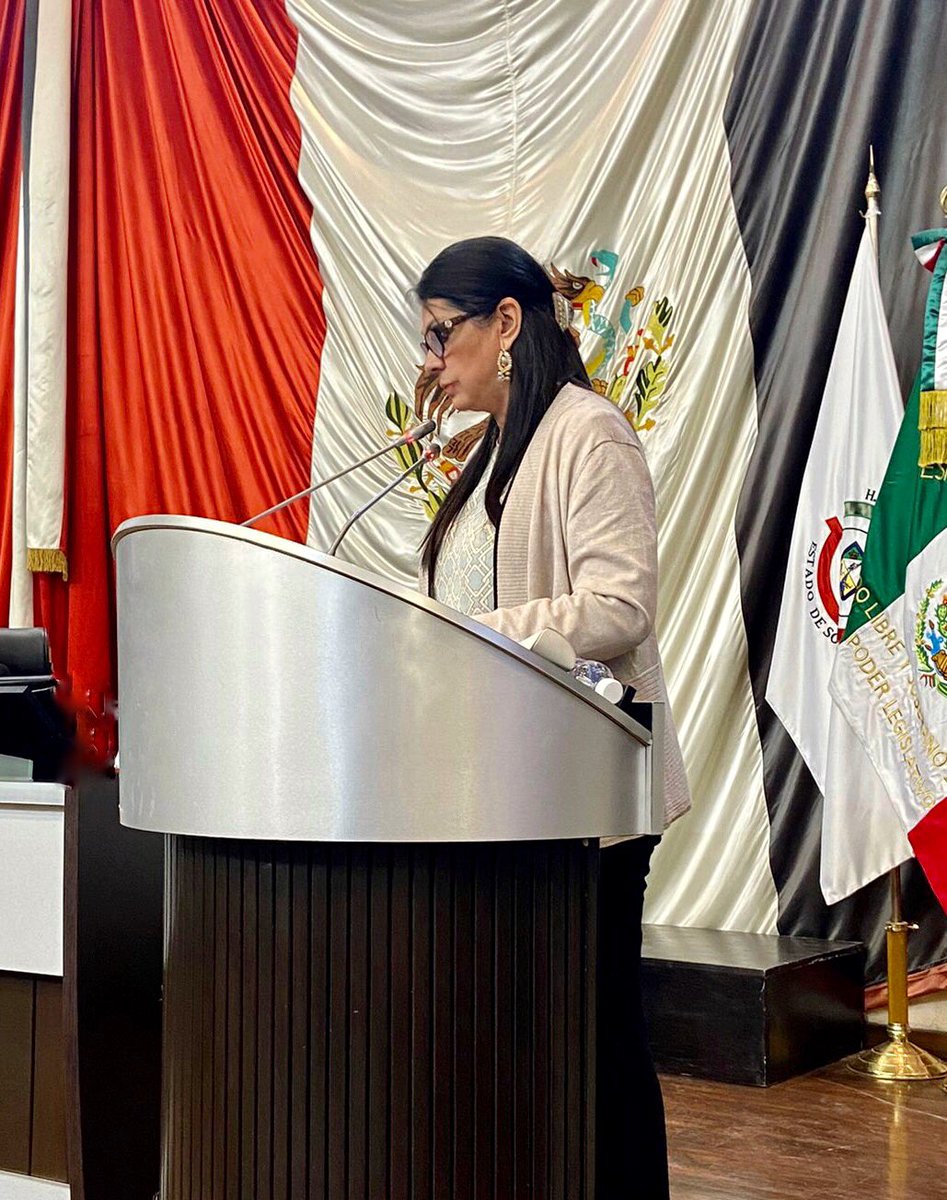 La Dip. Ernestina Castro Valenzuela dio lectura a documento de la Ley de Seguridad Alimentaria y Nutricional