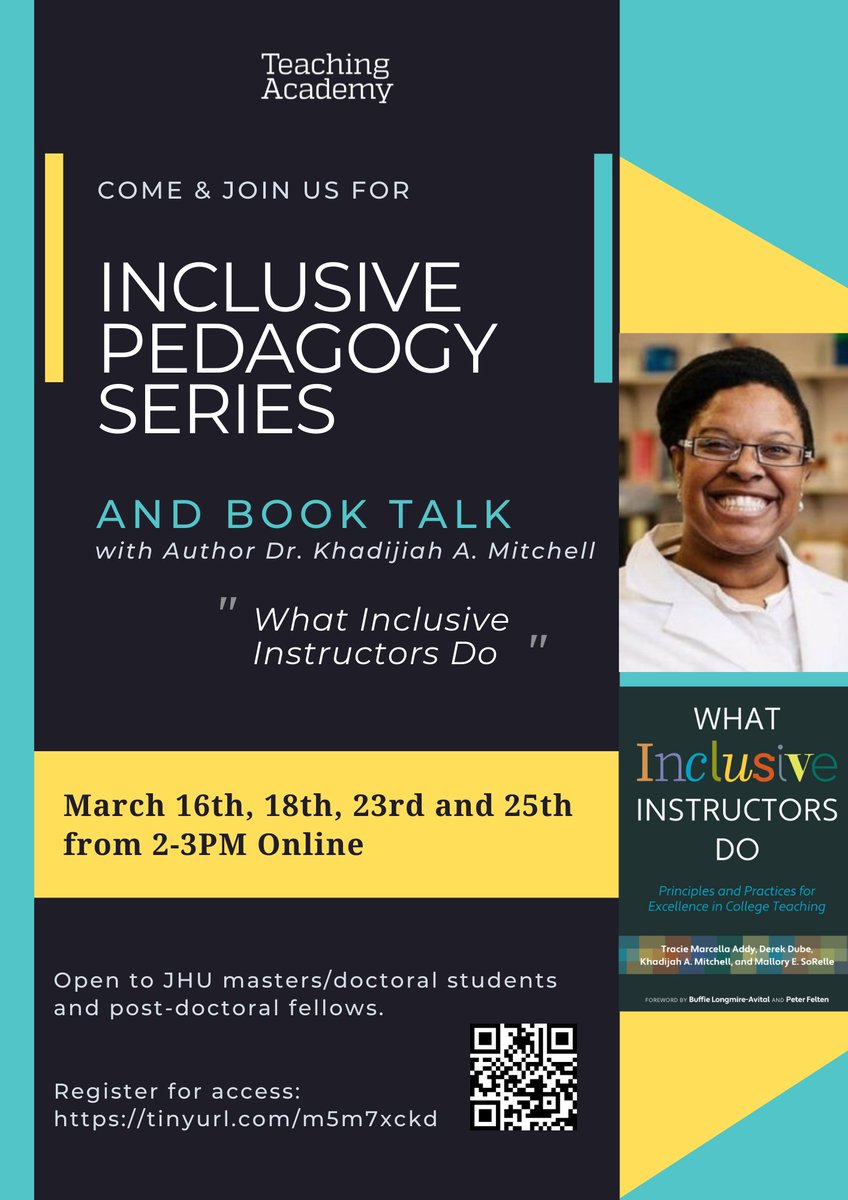 JHU Teaching Academy tweet media