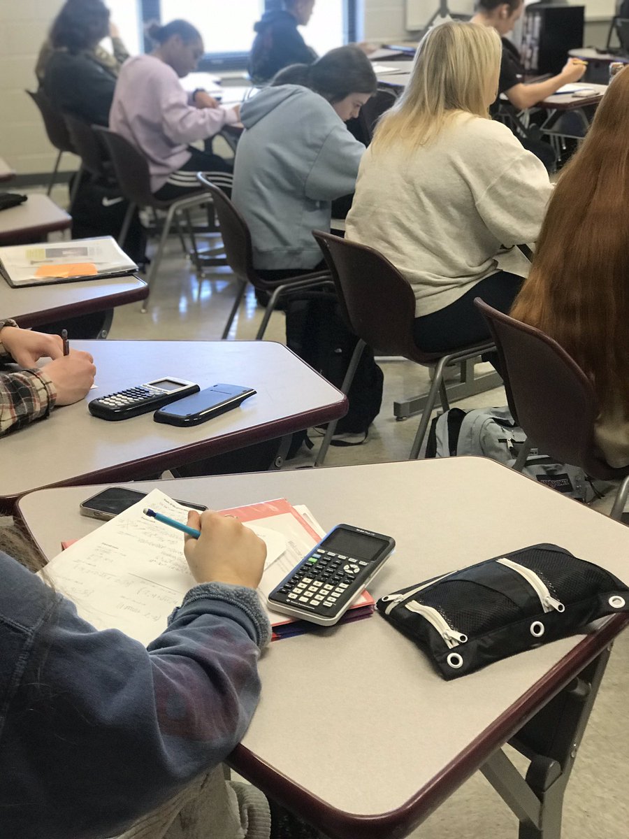 Review before the test was 100% student driven in Mr Combs’ Alg 2 class. Ss were asking great questions to make sure they truly understood. <a href="/TheBisonCamp/">Station Camp High</a> <a href="/UTMPacer24/">Mike Hayes</a> <a href="/jmjhjnorm/">Melinda Jay Norman</a> <a href="/AmberHill_CMS/">Amber Hill</a> #SumnerMath #cultureoflearning