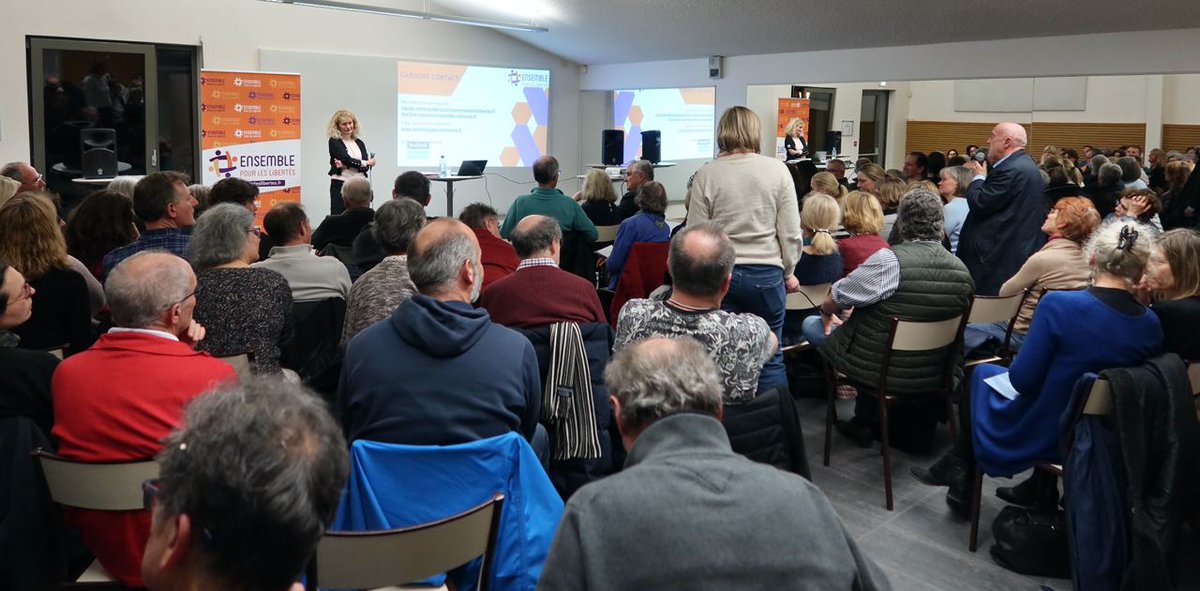 EPLibertes's tweet photo. Réunion publique hier soir dans la 4e circonscription du #BasRhin à #Lipsheim. Très nombreux citoyens en quête de vrais débats.
#Democratie
Partage de mon bilan 2017-2022 et préparation #legislatives2022
Merci aux #maires et élus présents.
#Ensemblepourleslibertés https://t.co/nfpncT8VaU