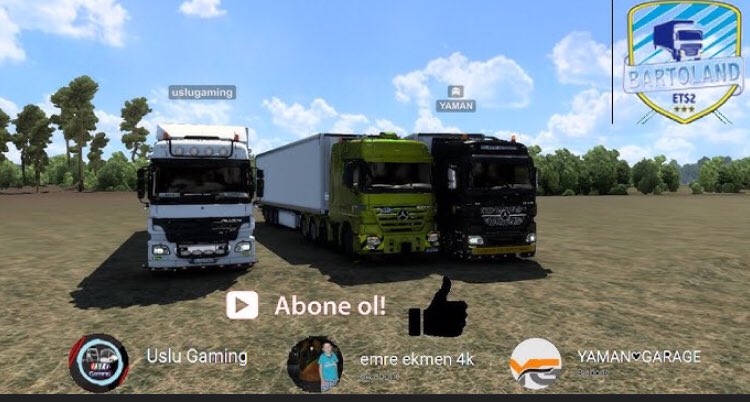 youtu.be/O_q8Mh9noEE

Evet ets2 severler konvoy var çekiliş duyurularıda olacaktır buyrun gelin iyi seyirler dilerim.

#ets2 

#uslugaming 

#ets2konvoy