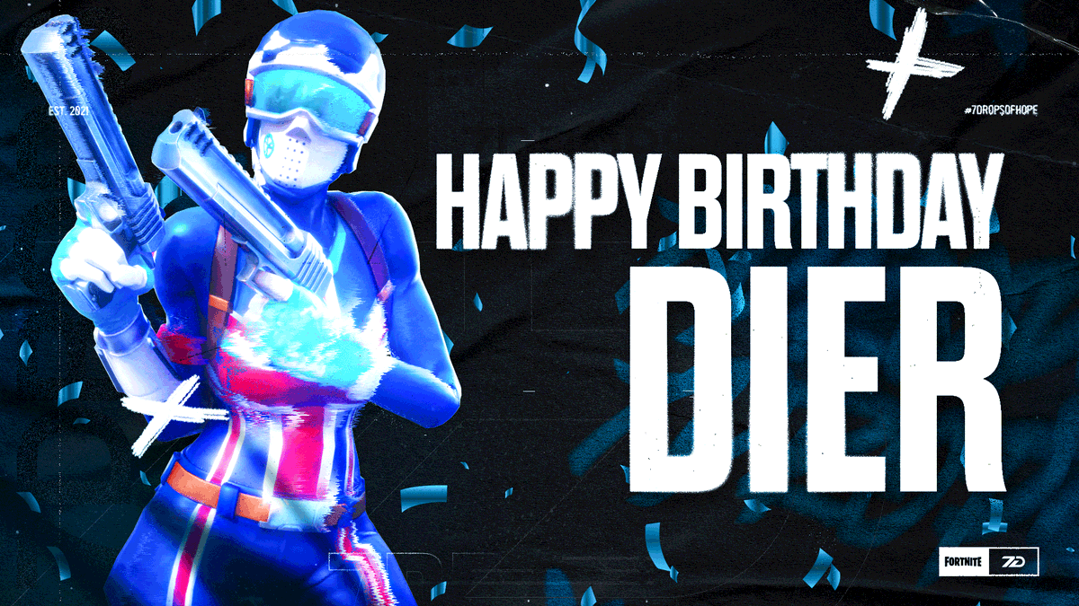 7DropsEsports's tweet photo. Happy birthday @dierke_ !🥳 

We would like to wish Dier all the best for his 21st birthday! https://t.co/qqPnZ5GUG9