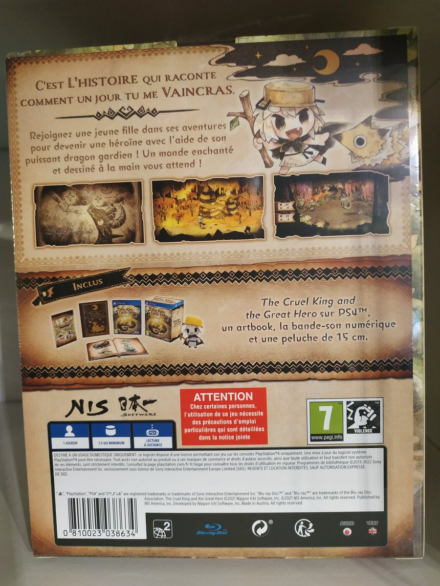 TropheesFab's tweet photo. Rentrées du jour 🎮
#176 #PS4 #TheCruelKingandtheGreatHero #StorybookEdition @NISAinEurope
#98 #NintendoSwitch
#ChocoboGP @SquareEnix
Merci à la @fnac c'est #dayone les cc sont déjà à la banque (CUPIDON) 👌
Merci pour vos alertes @hamsterjoueur @ChocoBonPlan @nintendalerts 😉 https://t.co/xmKSd5hMow