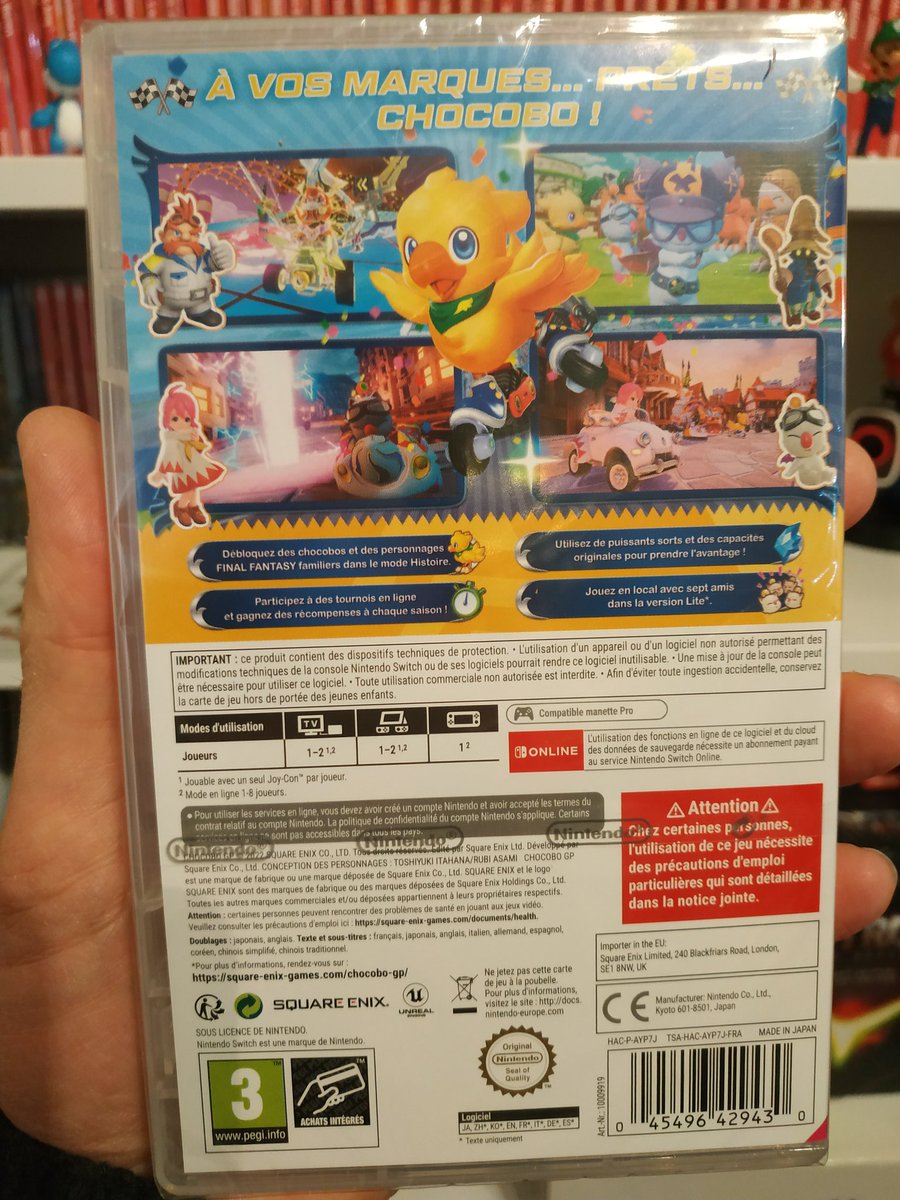TropheesFab's tweet photo. Rentrées du jour 🎮
#176 #PS4 #TheCruelKingandtheGreatHero #StorybookEdition @NISAinEurope
#98 #NintendoSwitch
#ChocoboGP @SquareEnix
Merci à la @fnac c'est #dayone les cc sont déjà à la banque (CUPIDON) 👌
Merci pour vos alertes @hamsterjoueur @ChocoBonPlan @nintendalerts 😉 https://t.co/xmKSd5hMow