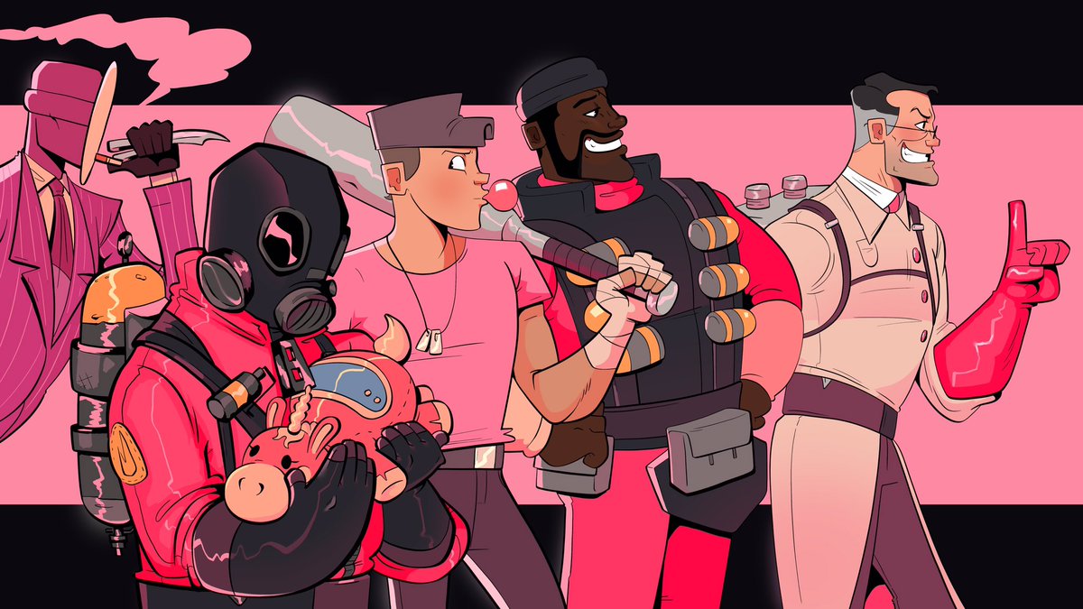 quaziesart's tweet photo. Team Pink https://t.co/LIr6qnunOz