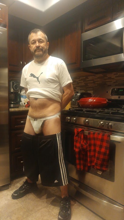 nudistdarren's tweet photo. Home from the gym. My McDavid swimmer jockstrap is soaked in sweat. #jockstrap #mcdavidjockstrap #swimmerjockstrap #athleticsupporter #dadbod #bush #daddy https://t.co/CPNp5gv9XO