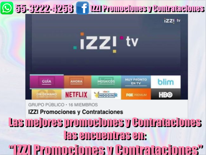 IZZIMX1's tweet photo. Si quieres conseguir las mejores promociones y contrataciones visita nuestro grupo: IZZI PROMOCIONES Y CONTRATACIONES: https://t.co/oKDQXrKPou Si compartes el grupo y te unes a él puedes conseguir increíbles promociones !
55-3222-4258 https://t.co/jxCPVgRPms