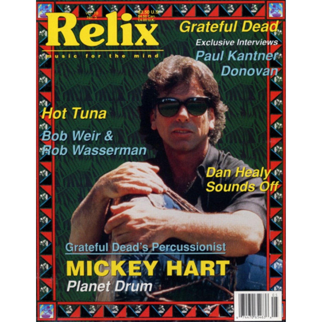 mickeyhart's tweet photo. On today's #TBT were throwing it back to when Mickey &amp; Planet Drum appeared in the October 1991 issue of Relix. https://t.co/7waB0VKiT8